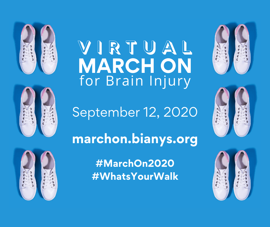 Virtual March On for Brain Injury