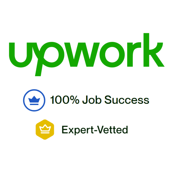 Upwork Expert Vetted