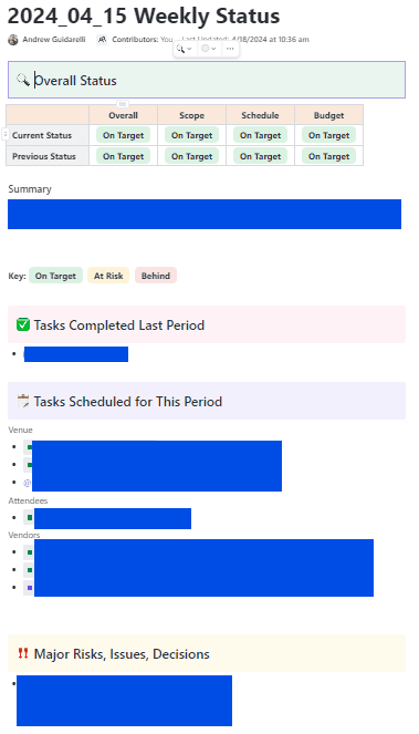 Common Good Vermont Status Report